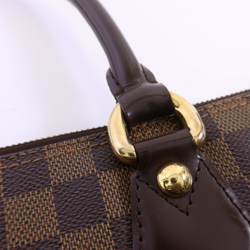 LOUIS VUITTON Damier Saleya PM金扣肩背袋-9
