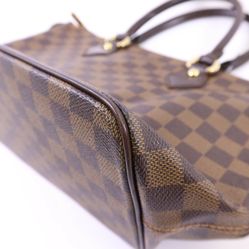 LOUIS VUITTON Damier Saleya PM金扣肩背袋-13