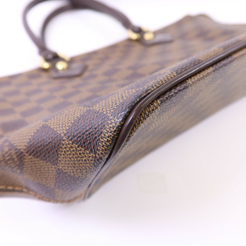 LOUIS VUITTON Damier Saleya PM金扣肩背袋-14