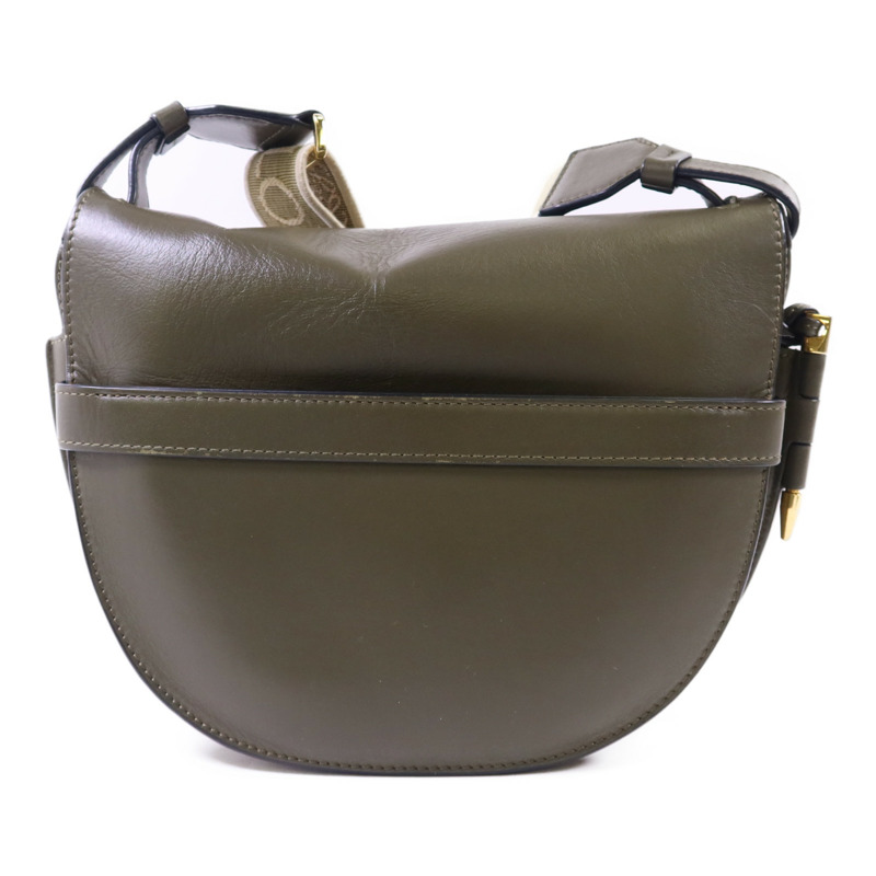 LOEWE 牛皮皮革Gate Medium金扣肩背袋-1