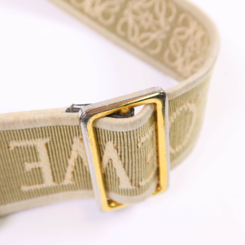 LOEWE 牛皮皮革Gate Medium金扣肩背袋-8