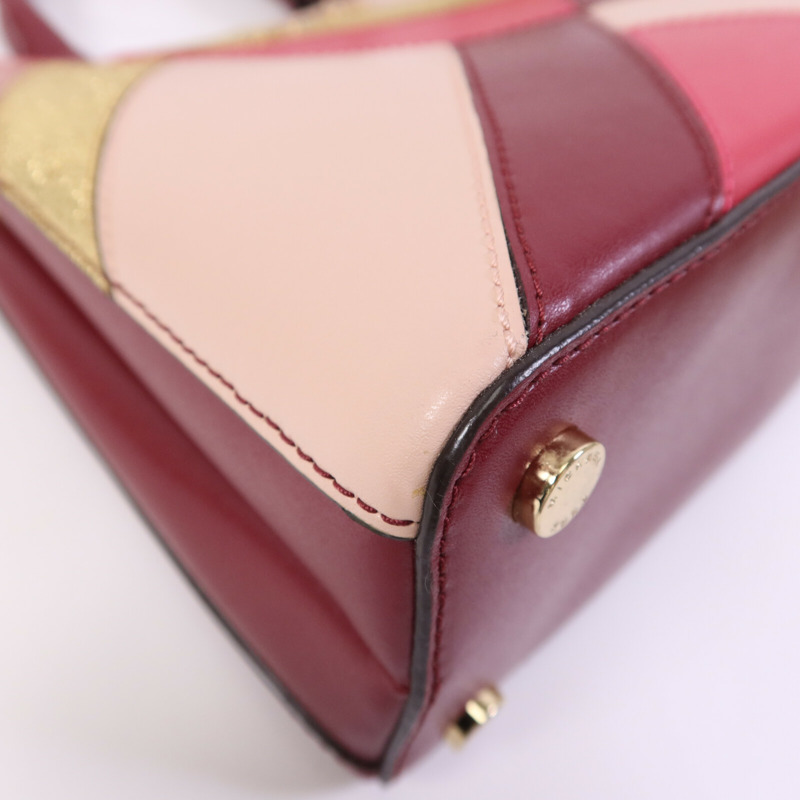 Michael Kors 皮革Hand Bag金扣手挽袋-9