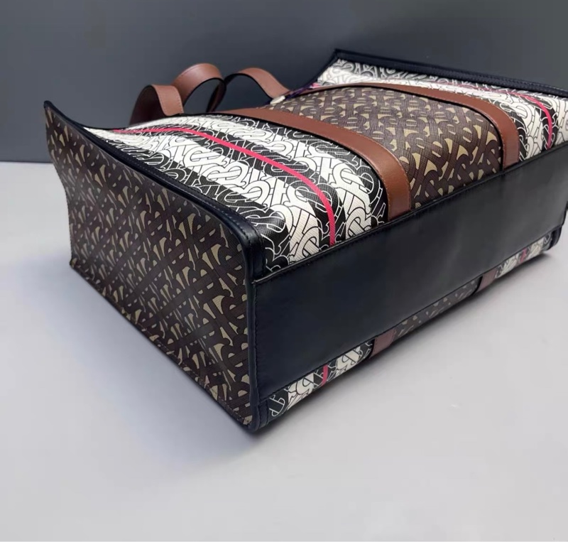 Burberry tote馬鞍棕托特包購物袋 尺寸約35*29*16-2