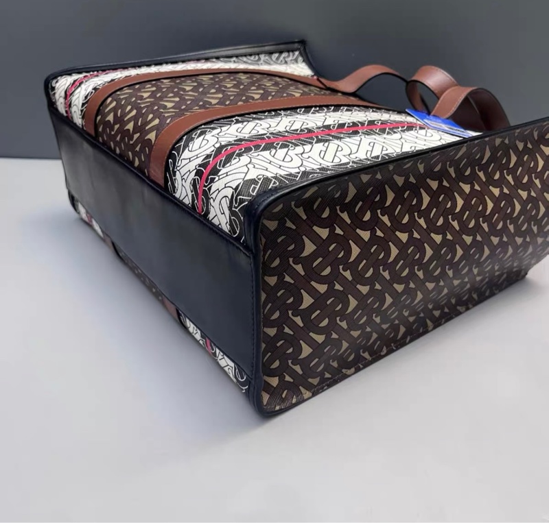 Burberry tote馬鞍棕托特包購物袋 尺寸約35*29*16-3