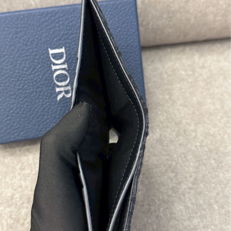 DIOR黑老花零錢袋卡包-3