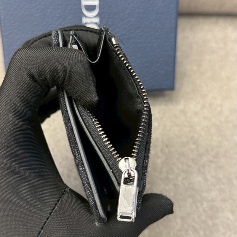 DIOR黑老花零錢袋卡包-6