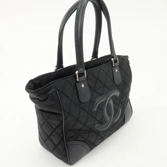 Chanel Paris Wild Stitch Nylon Tote Coco Mark-1