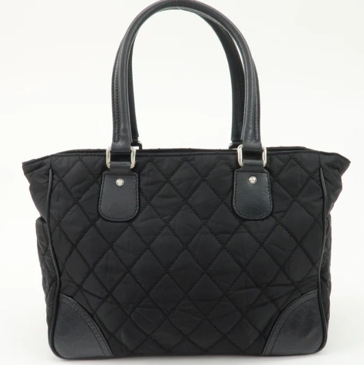 Chanel Paris Wild Stitch Nylon Tote Coco Mark-2