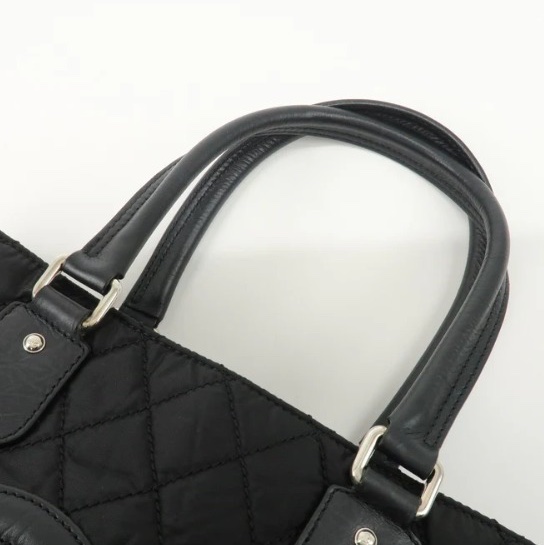 Chanel Paris Wild Stitch Nylon Tote Coco Mark-9