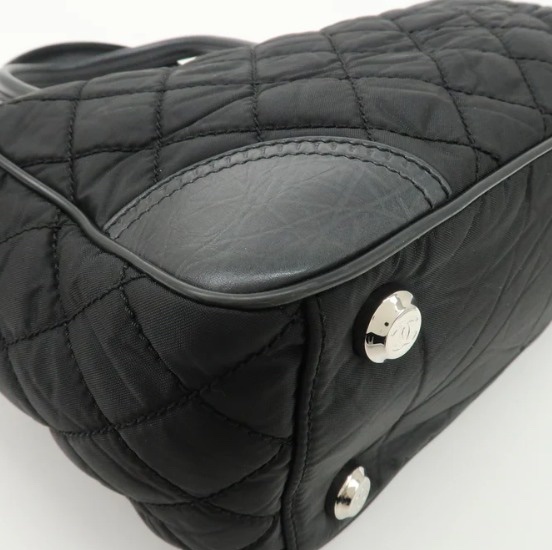 Chanel Paris Wild Stitch Nylon Tote Coco Mark-17