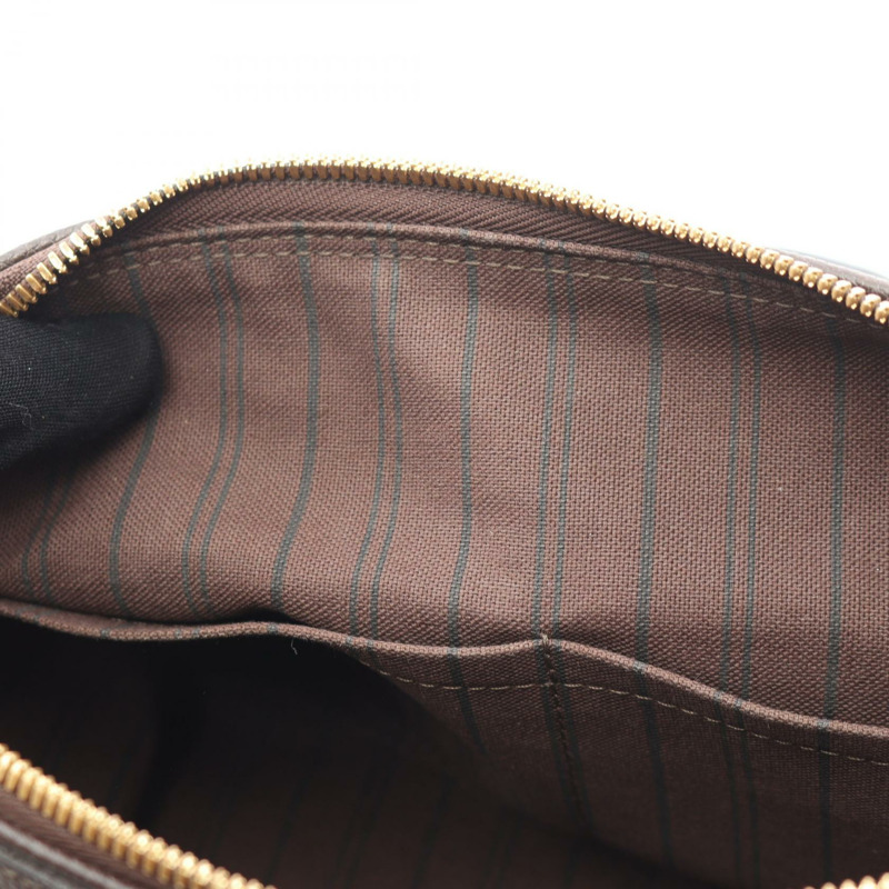 路易威登 Speedy Bandouliere 25 Monogram Emplant Terre 手提包 M40761 皮革 棕色 二手 女士-5