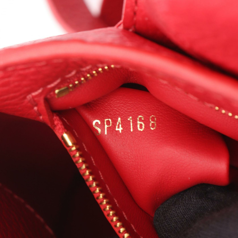 路易威登 Capucines BB 斜背包 M52689 Taurillon 皮革 紅色 二手-4