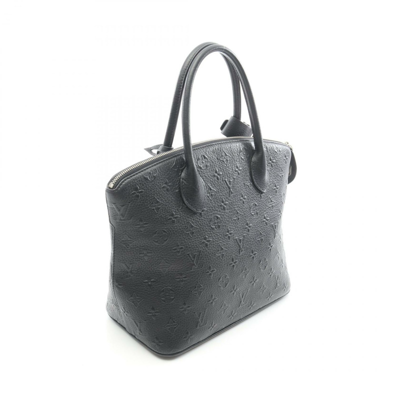 路易威登 Lockit 手提包 M40771 Monogram Revelation 皮革 黑色 二手-1