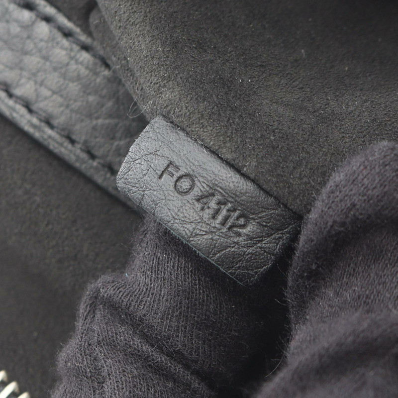 路易威登 Lockit 手提包 M40771 Monogram Revelation 皮革 黑色 二手-4