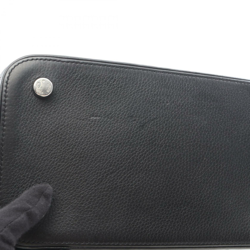 路易威登 Lockit 手提包 M40771 Monogram Revelation 皮革 黑色 二手-5