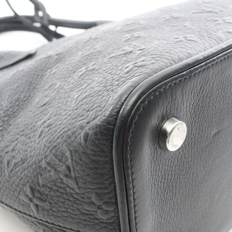 路易威登 Lockit 手提包 M40771 Monogram Revelation 皮革 黑色 二手-6