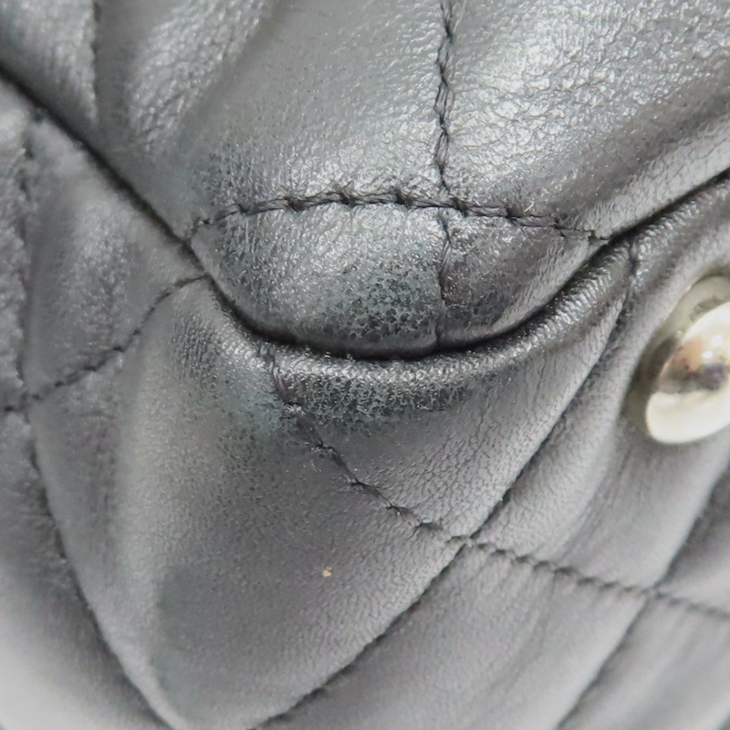 黑色牛皮 Cambon 肩背包 (無卡)【CHANEL 香奈兒】 A25171-14