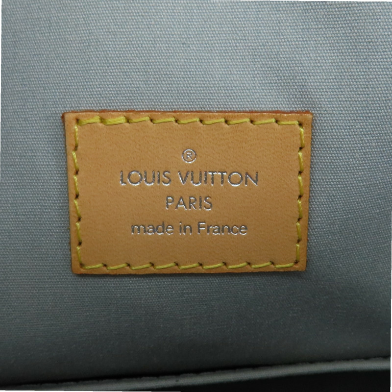 銀色 原花鏡面 漆皮 Lockit 手提包 M95449【LOUIS VUITTON LV 路易威登】 M95449-7
