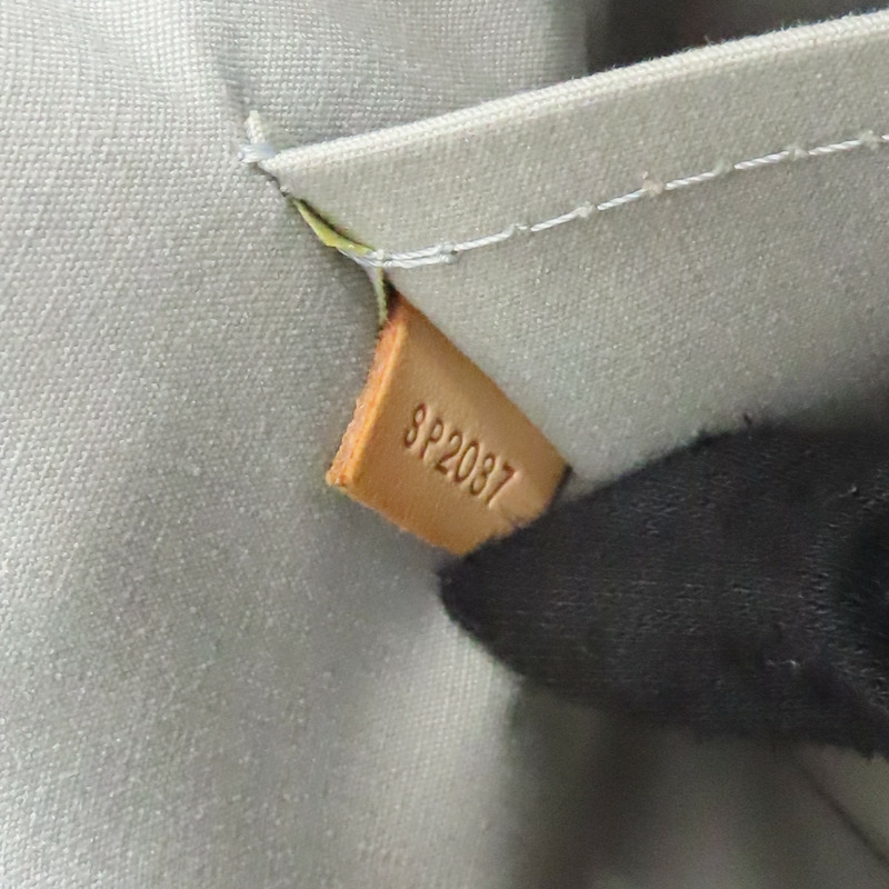 銀色 原花鏡面 漆皮 Lockit 手提包 M95449【LOUIS VUITTON LV 路易威登】 M95449-8