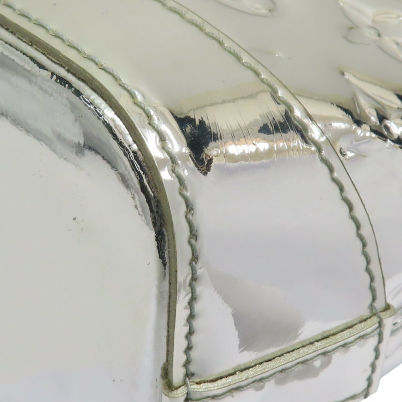 銀色 原花鏡面 漆皮 Lockit 手提包 M95449【LOUIS VUITTON LV 路易威登】 M95449-12