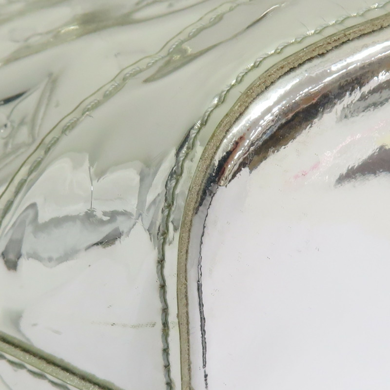 銀色 原花鏡面 漆皮 Lockit 手提包 M95449【LOUIS VUITTON LV 路易威登】 M95449-14