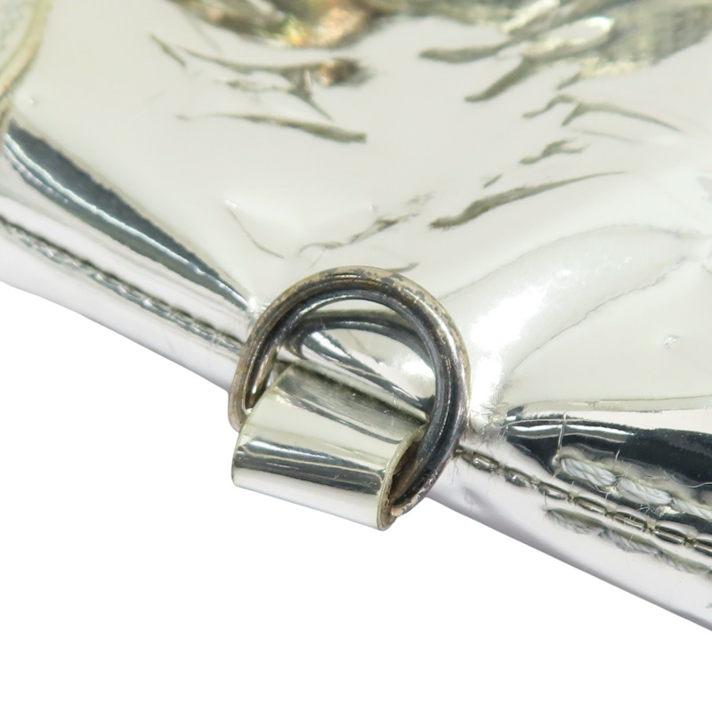 銀色 原花鏡面 漆皮 Lockit 手提包 M95449【LOUIS VUITTON LV 路易威登】 M95449-16