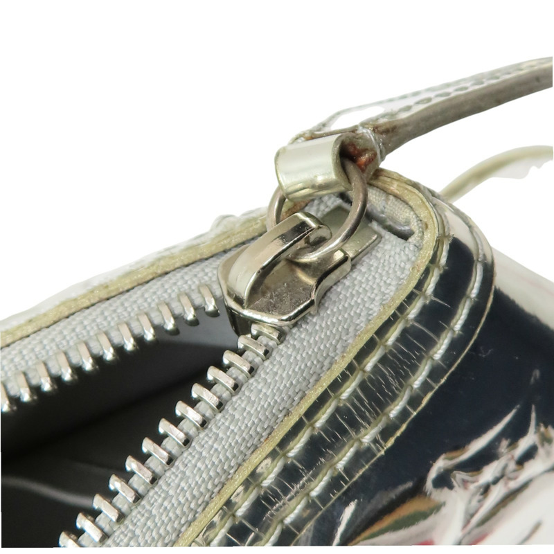 銀色 原花鏡面 漆皮 Lockit 手提包 M95449【LOUIS VUITTON LV 路易威登】 M95449-17