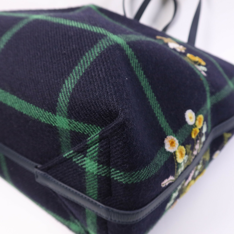 LOEWE 帆布Navy x Suna Fujita XL Puzzle Fold肩背袋-9