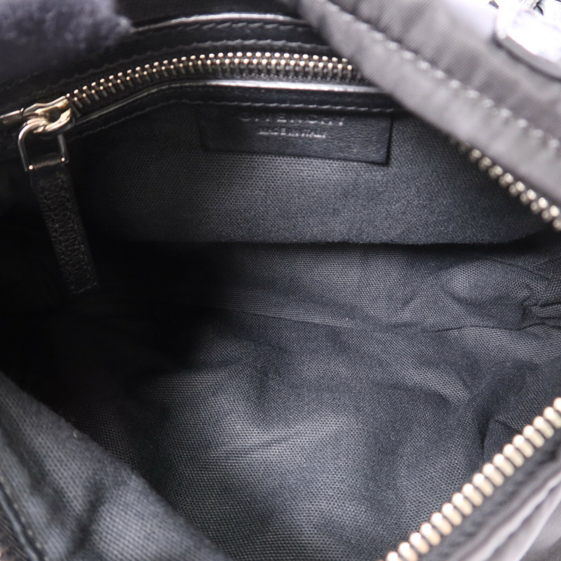 GIVENCHY 尼龍Pandora Mini銀扣肩背袋-4