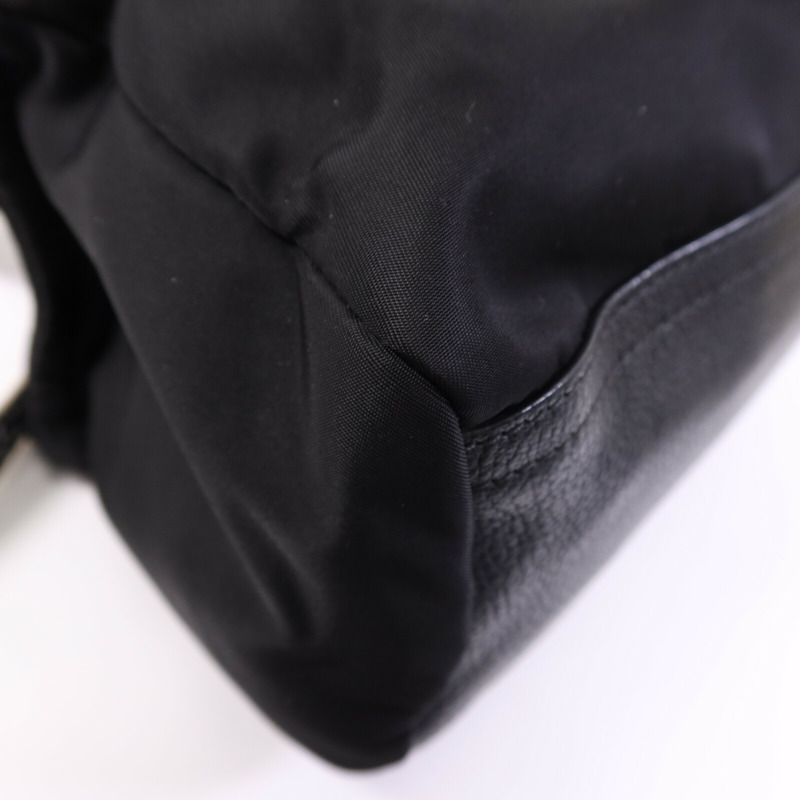 GIVENCHY 尼龍Pandora Mini銀扣肩背袋-13