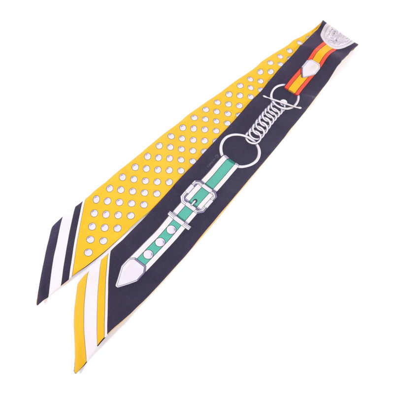 HERMES 絲質Twilly絲巾-0