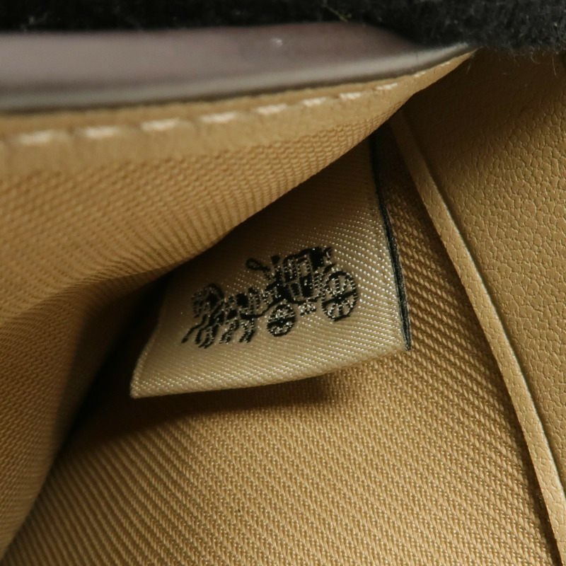 COACH 牛皮皮革Wallet銀扣錢包-7