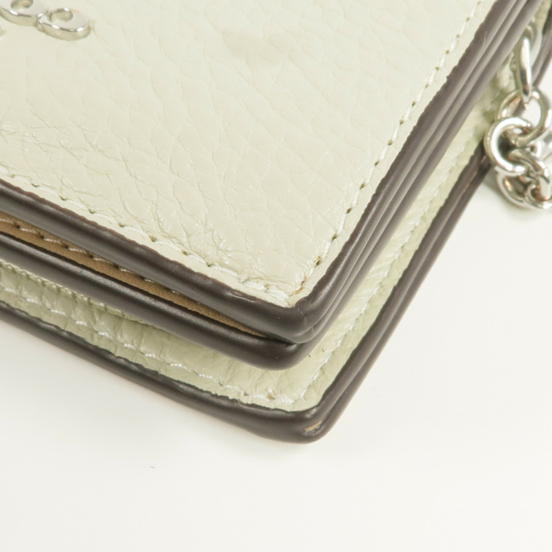 COACH 牛皮皮革Wallet銀扣錢包-16