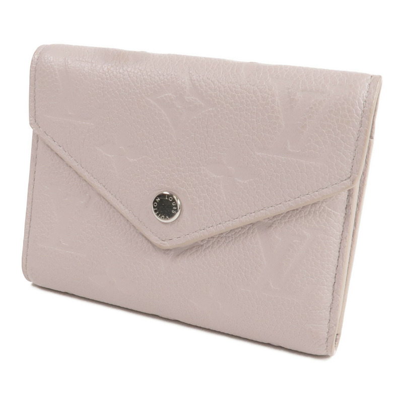 LOUIS VUITTON Monogram Empreinte Victorine Wallet銀扣錢包-1