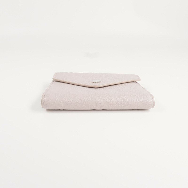 LOUIS VUITTON Monogram Empreinte Victorine Wallet銀扣錢包-9