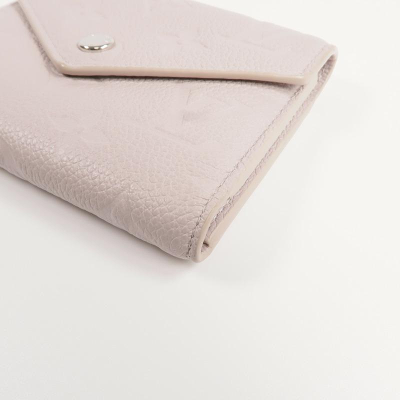 LOUIS VUITTON Monogram Empreinte Victorine Wallet銀扣錢包-10