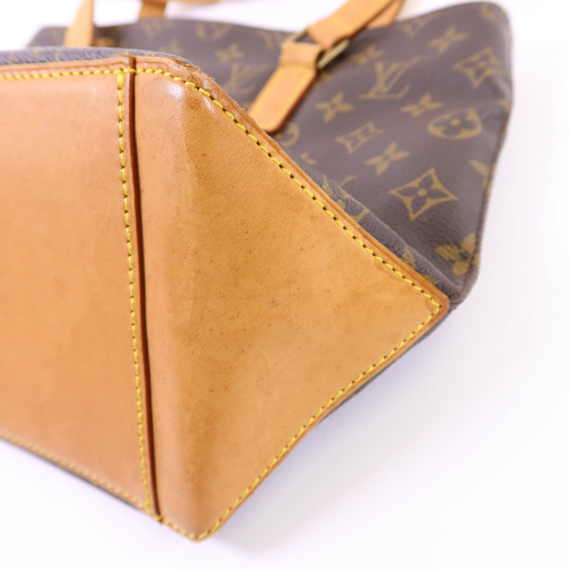 LOUIS VUITTON Monogram Cabas Piano金扣肩背袋-17