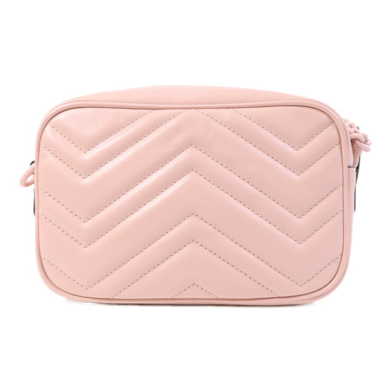 GUCCI 牛皮皮革Mini GG Marmont肩背袋-1