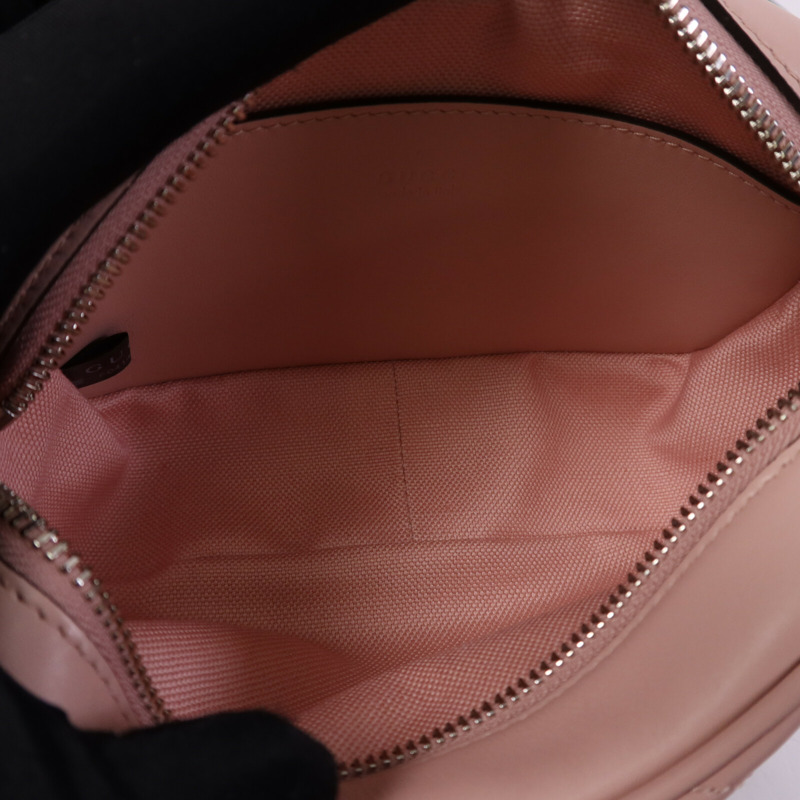 GUCCI 牛皮皮革Mini GG Marmont肩背袋-4