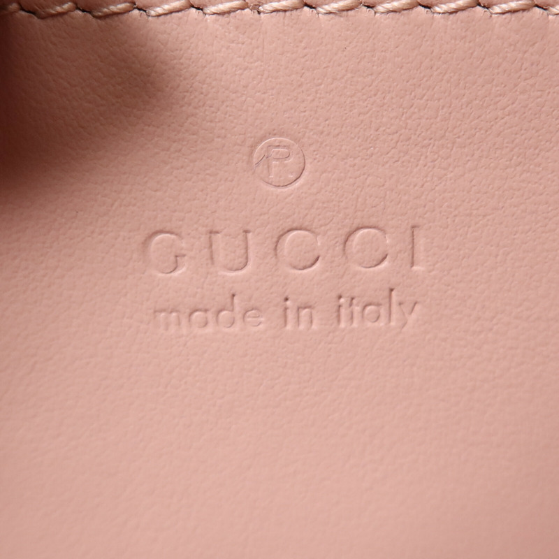 GUCCI 牛皮皮革Mini GG Marmont肩背袋-5