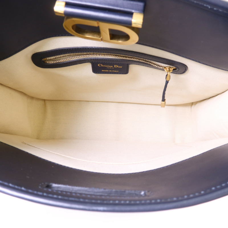 Dior 帆布Shoulder Bag金扣肩背袋-5