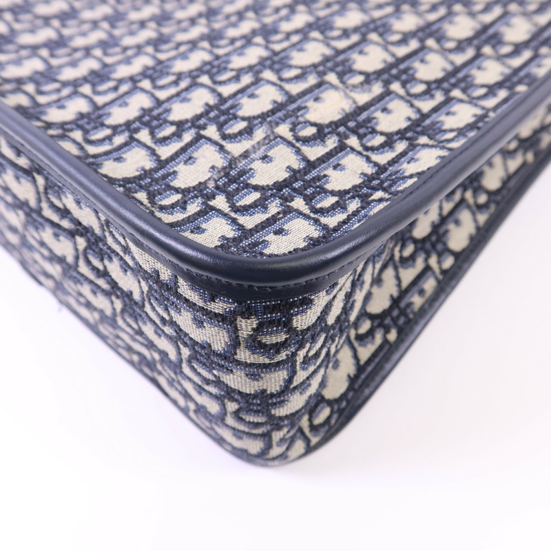 Dior 帆布Shoulder Bag金扣肩背袋-12