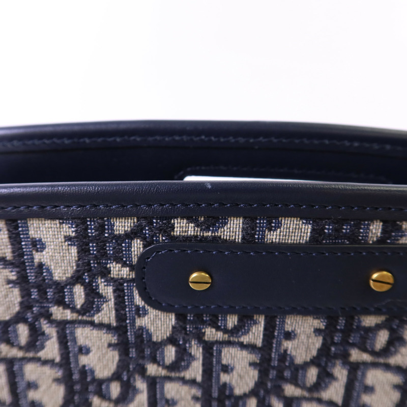 Dior 帆布Shoulder Bag金扣肩背袋-16