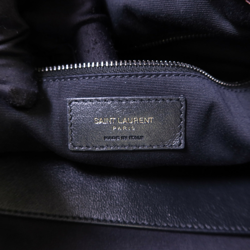 SAINT LAURENT 牛皮皮革Niki Tote Bag銀扣手挽袋-6