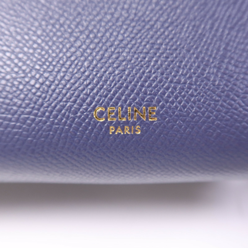 CELINE 牛皮皮革Belt Bag Nano金扣手挽肩背兩用袋-5