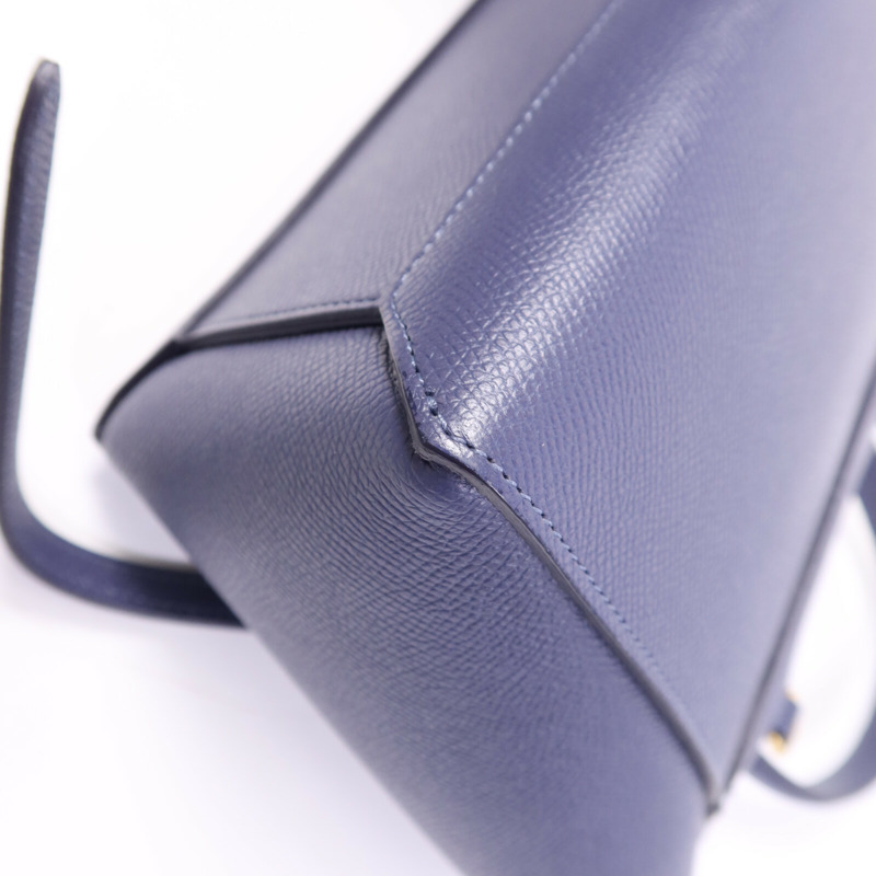 CELINE 牛皮皮革Belt Bag Nano金扣手挽肩背兩用袋-10