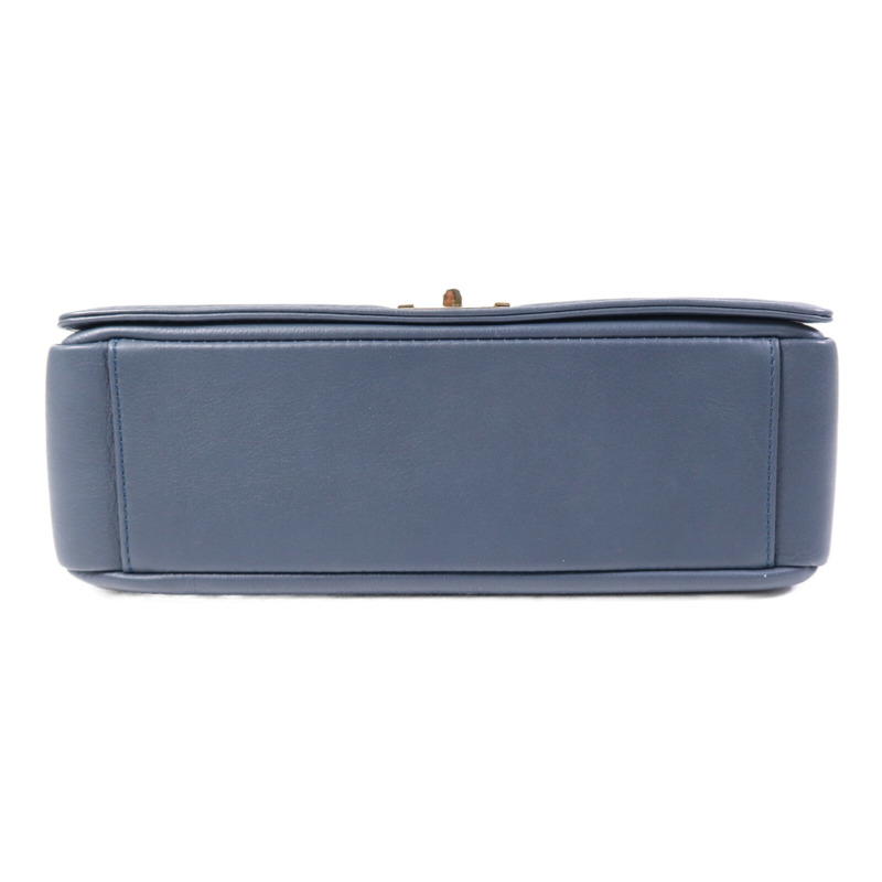 Valentino 牛皮皮革Mario Diamond金扣鏈帶肩背袋-3