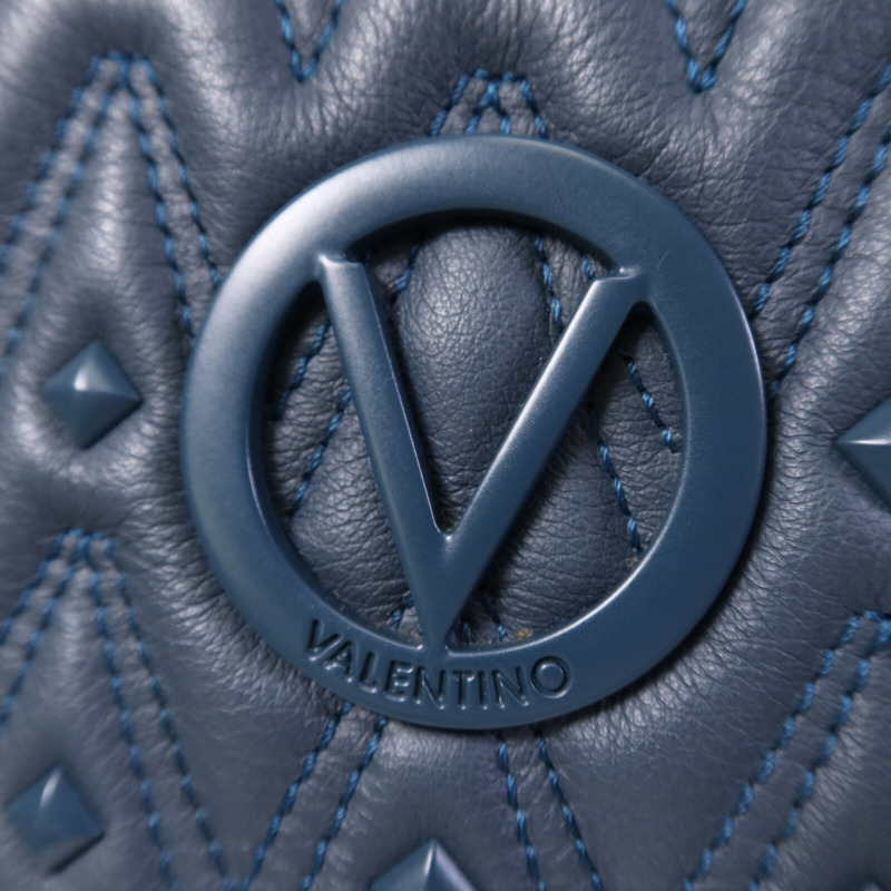 Valentino 牛皮皮革Mario Diamond金扣鏈帶肩背袋-12