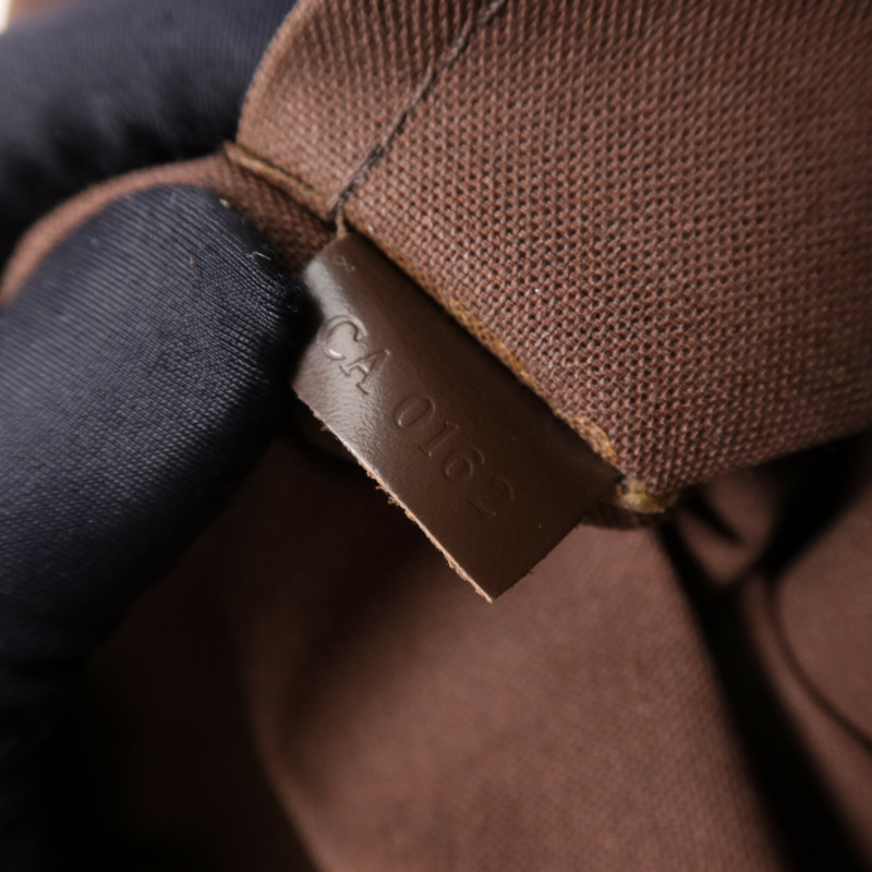 LOUIS VUITTON Damier Brooklyn GM金扣肩背袋-8