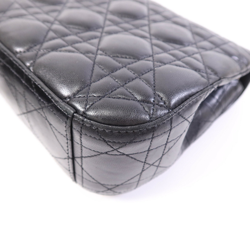 Dior 羊皮皮革Miss Dior金扣鏈帶肩背袋-10